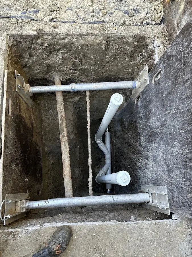 Experienced plumber completing Gas Line Repair work in Hutchinson